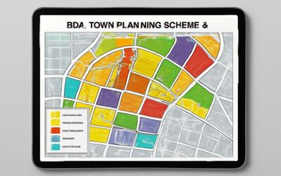 Explore the bda town planning scheme 8 map for smarter urban insights